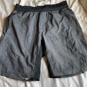Lulelemon Grey 9” shorts